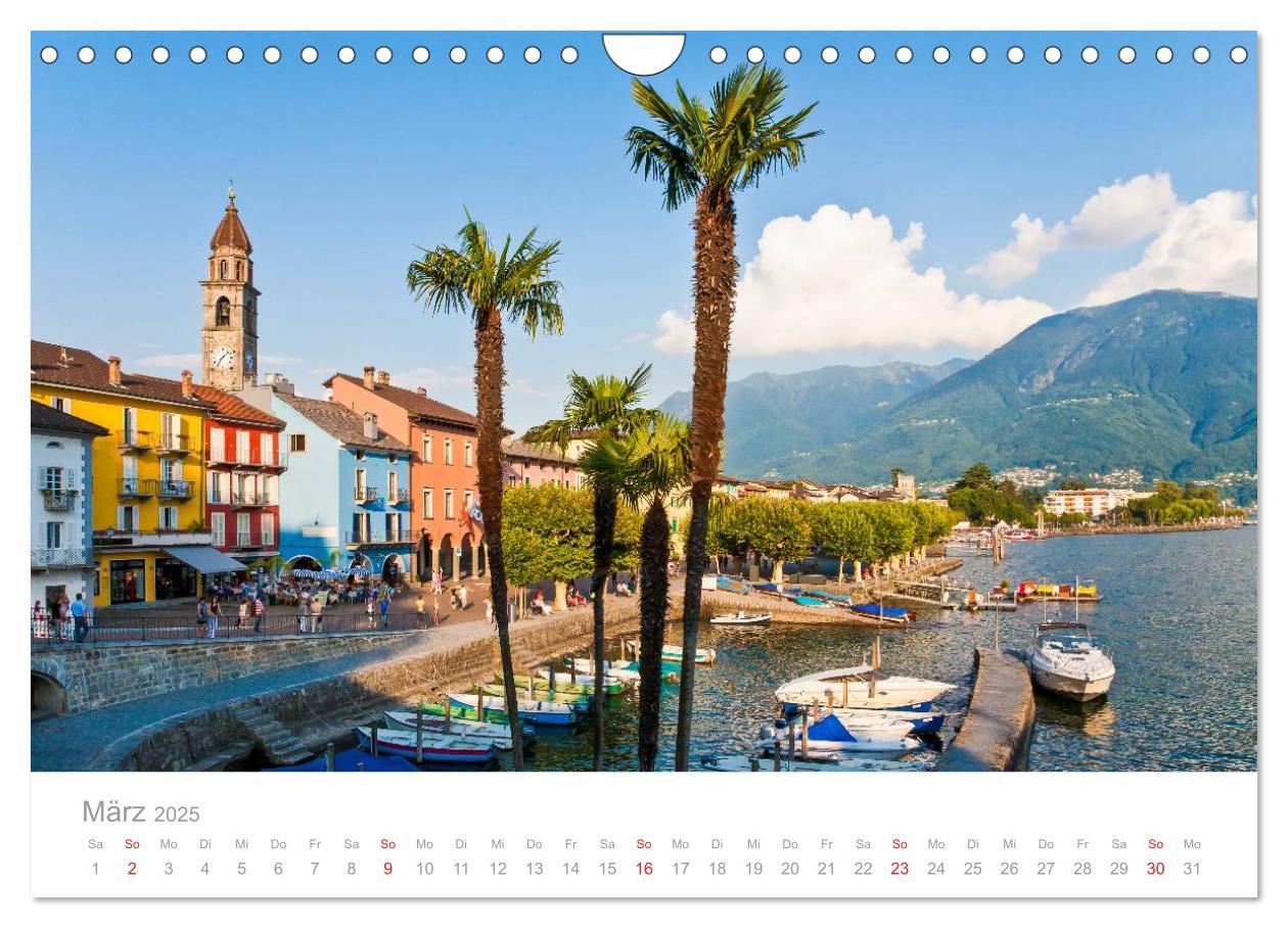 Bild: 9783435685899 | TESSIN Werner Dieterich (Wandkalender 2025 DIN A4 quer), CALVENDO...