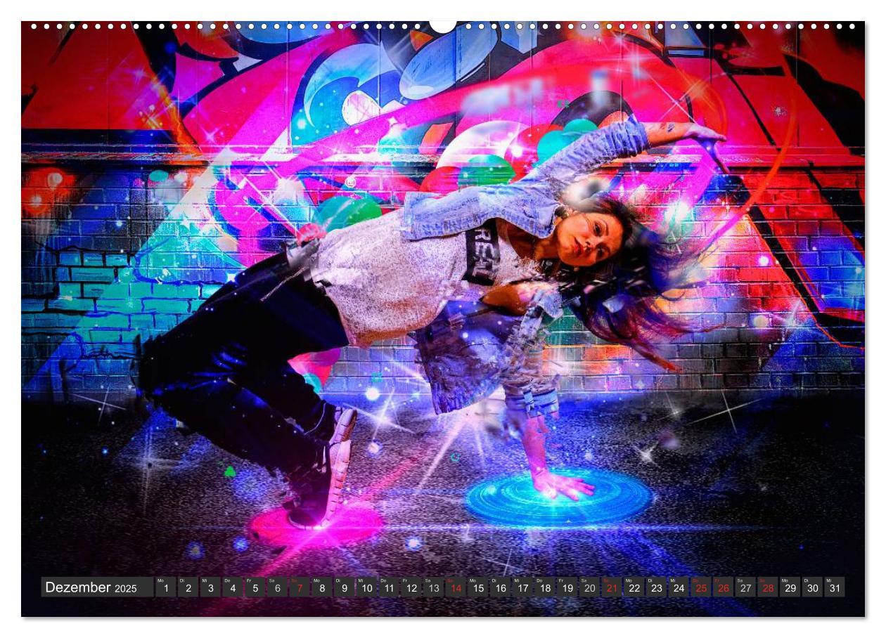 Bild: 9783435597901 | Break Dance (hochwertiger Premium Wandkalender 2025 DIN A2 quer),...