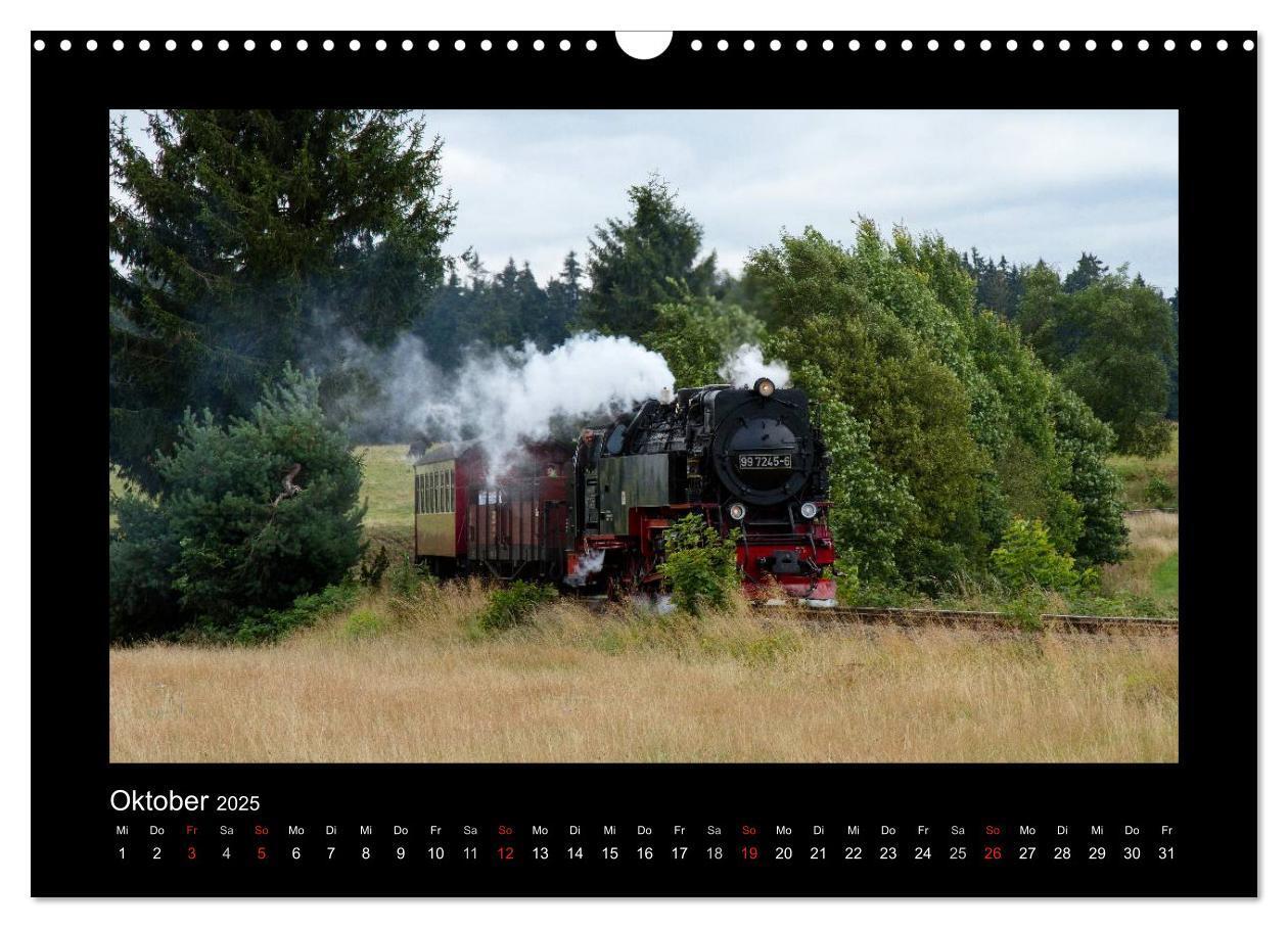 Bild: 9783435674060 | Dampferlebnis im Harz (Wandkalender 2025 DIN A3 quer), CALVENDO...