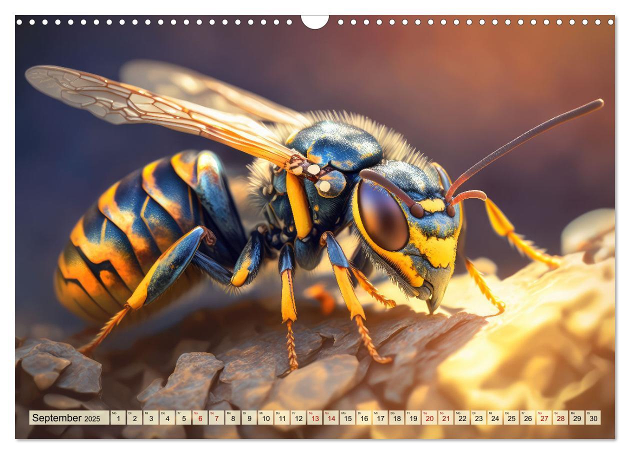 Bild: 9783383913082 | Insekten ganz gross (Wandkalender 2025 DIN A3 quer), CALVENDO...