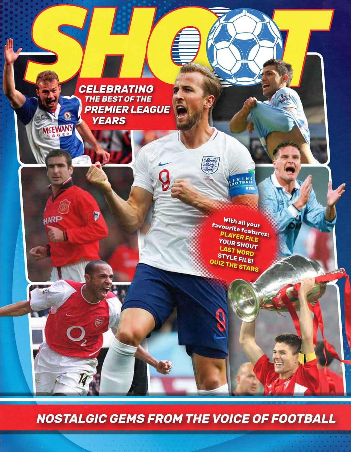 Cover: 9781787394957 | Shoot - Celebrating the Best of the Premier League Years | Besley