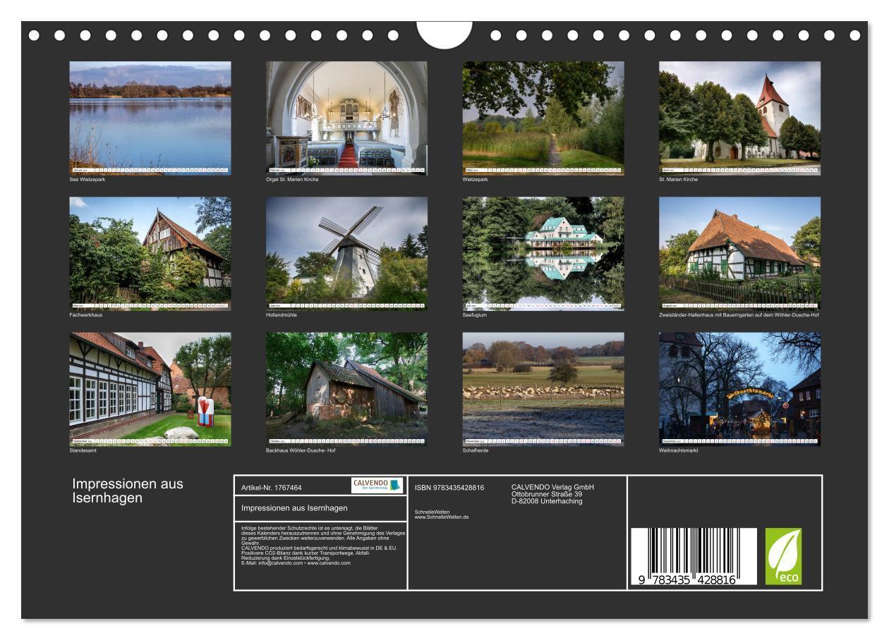 Bild: 9783435428816 | Impressionen aus Isernhagen (Wandkalender 2025 DIN A4 quer),...