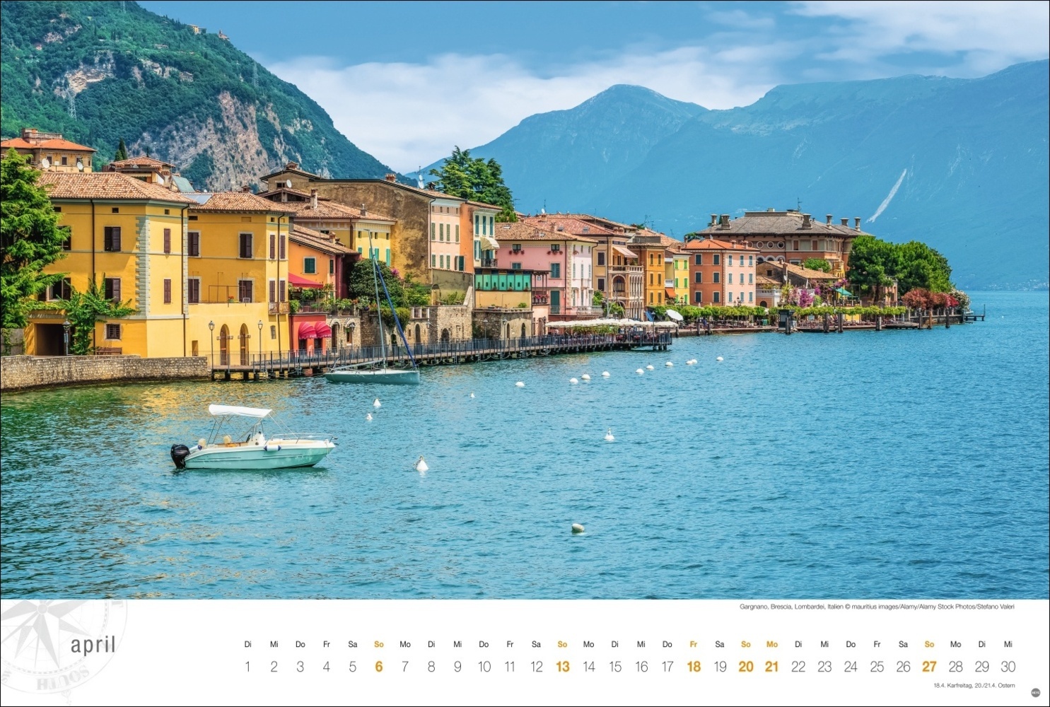 Bild: 9783756404896 | Gardasee Globetrotter Kalender 2025 - Von romantischen Buchten und...