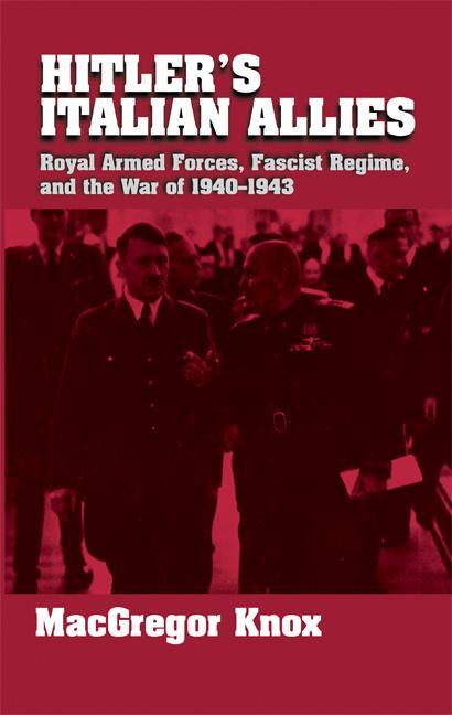 Cover: 9780521747134 | Hitler's Italian Allies | MacGregor Knox | Taschenbuch | Paperback