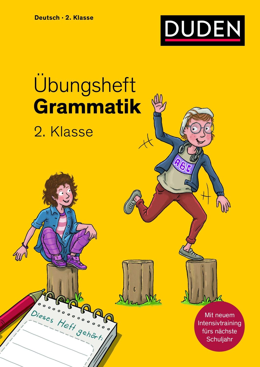 Cover: 9783411763016 | Übungsheft - Grammatik 2.Klasse | Mit Stickern und Lernerfolgskarten