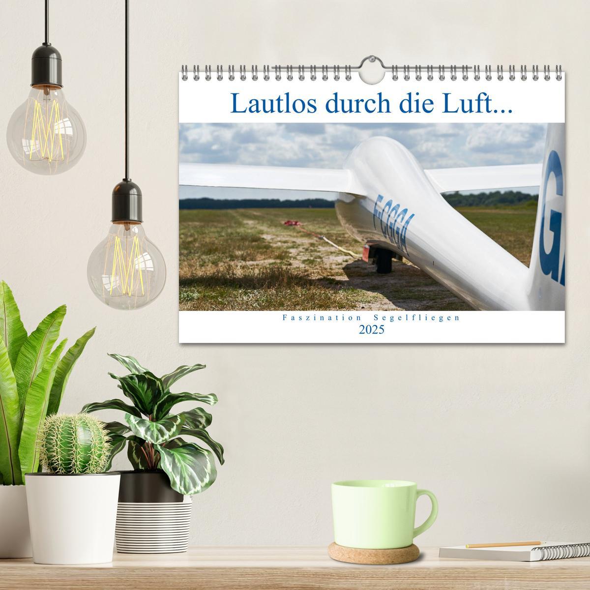 Bild: 9783435341214 | Lautlos durch die Luft - Faszination Segelfliegen (Wandkalender...