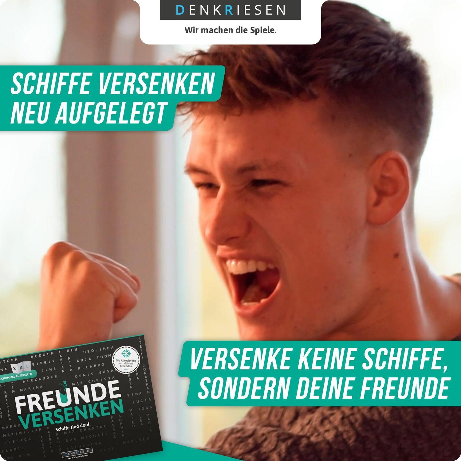 Bild: 4260528090297 | FREUNDE VERSENKEN® - "Schiffe sind doof" - Schiffe versenken neu...