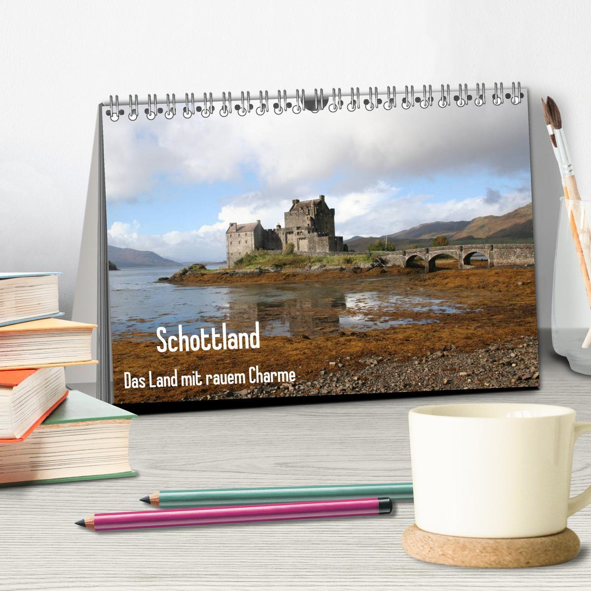 Bild: 9783435134175 | Schottland - Das Land mit rauem Charme (Tischkalender 2025 DIN A5...