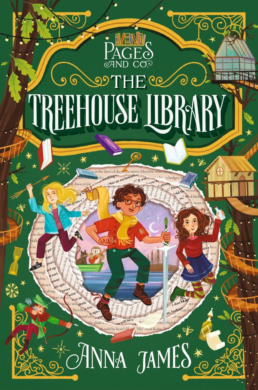 Cover: 9780593327258 | Pages &amp; Co.: The Treehouse Library | Anna James | Taschenbuch | 2024