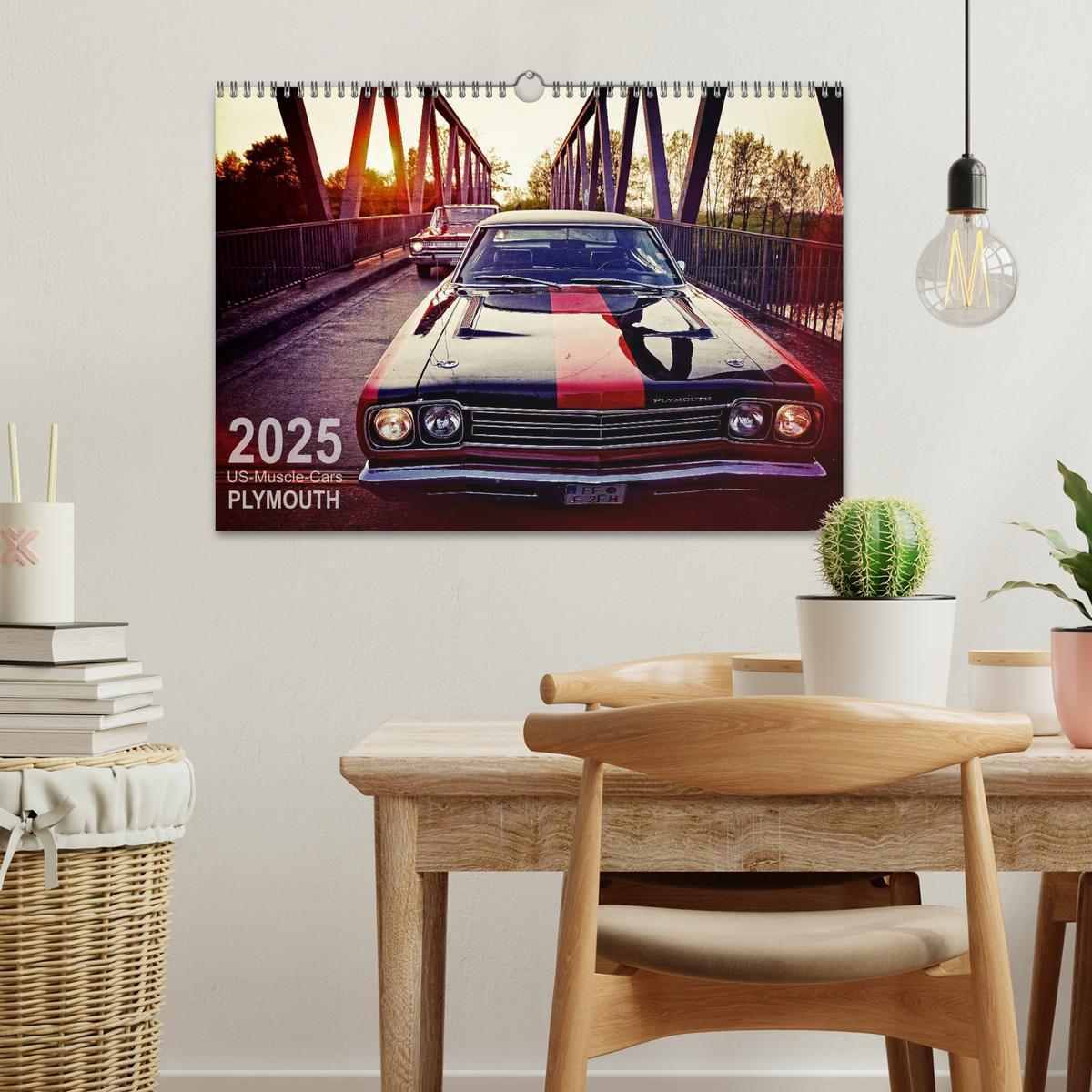 Bild: 9783435808403 | US-Muscle-Cars - Plymouth (Wandkalender 2025 DIN A3 quer), CALVENDO...