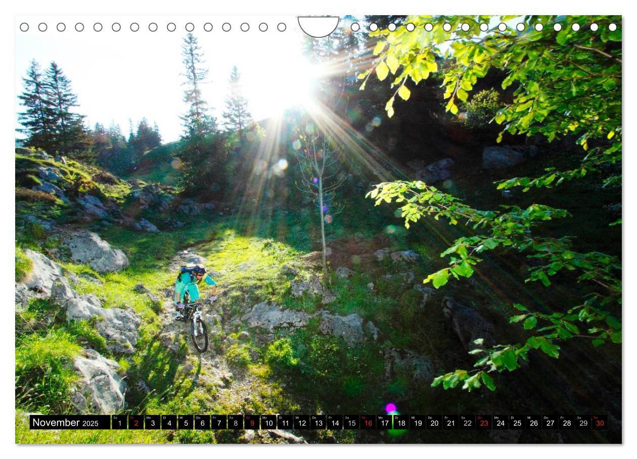 Bild: 9783435834044 | Mountainbike Spirit 2025 (Wandkalender 2025 DIN A4 quer), CALVENDO...