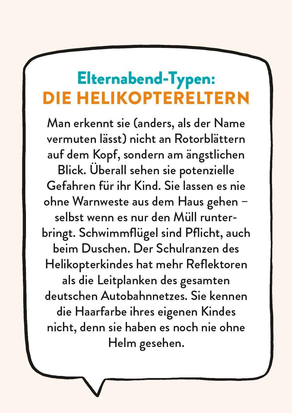 Bild: 9783629015310 | Survival Guide für den Elternabend | Sebastian Fitzek | Taschenbuch