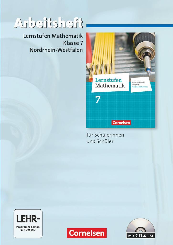 Cover: 9783060421114 | Lernstufen Mathematik 7. Schuljahr. Arbeitsheft mit eingelegten...