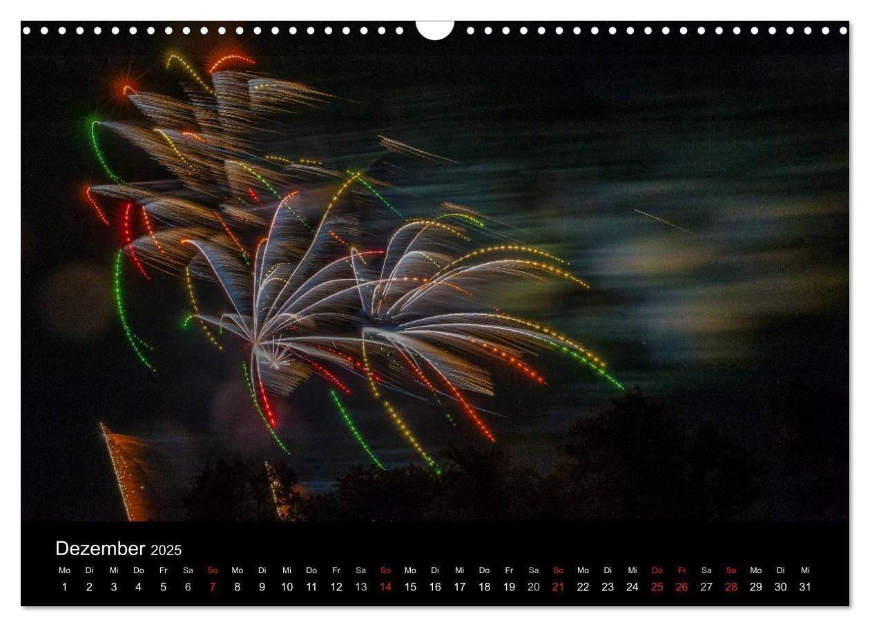 Bild: 9783435837595 | Das Feuerwerk (Wandkalender 2025 DIN A3 quer), CALVENDO Monatskalender