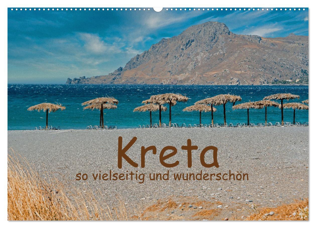 Cover: 9783383931475 | Kreta so vielseitig und wunderschön (Wandkalender 2025 DIN A2...