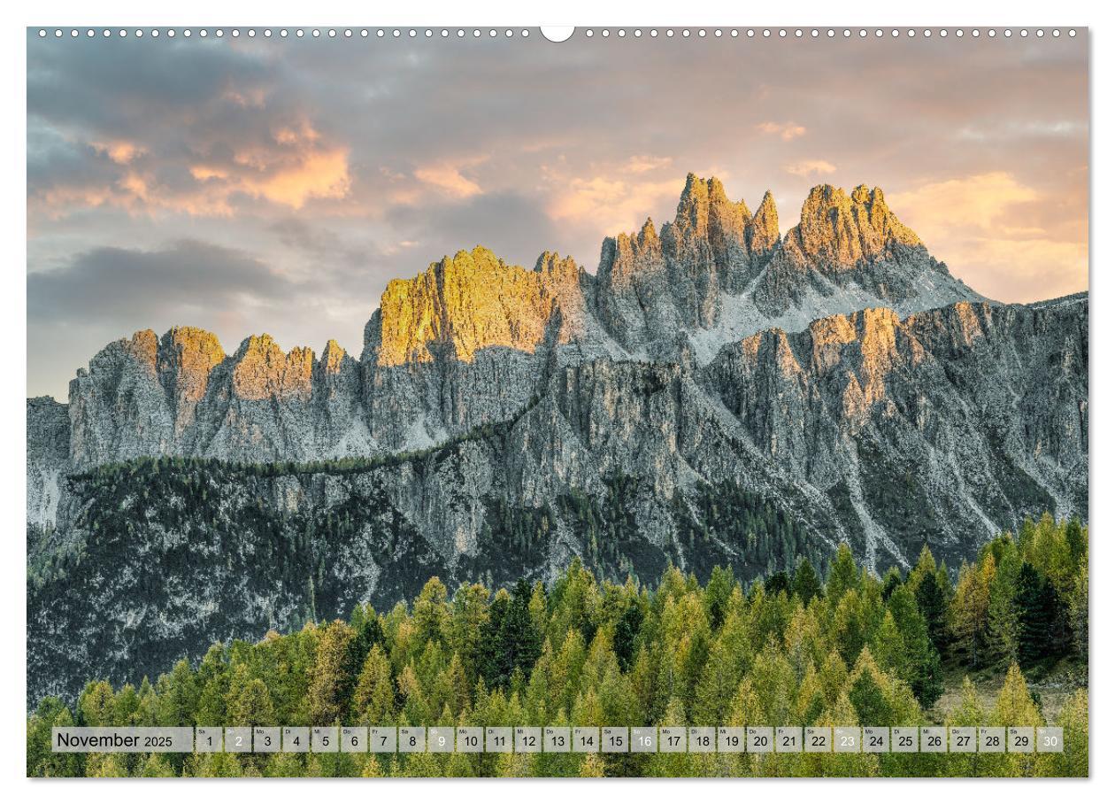 Bild: 9783383969720 | Faszination Dolomiten (Wandkalender 2025 DIN A2 quer), CALVENDO...