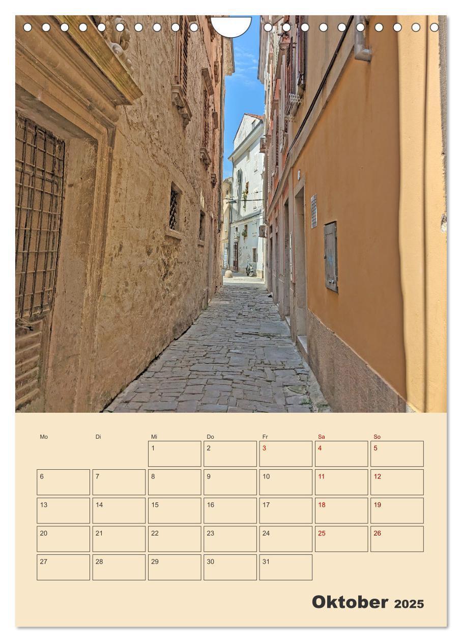 Bild: 9783435863440 | Piran, Sloweniens Perle am Mittelmeer (Wandkalender 2025 DIN A4...