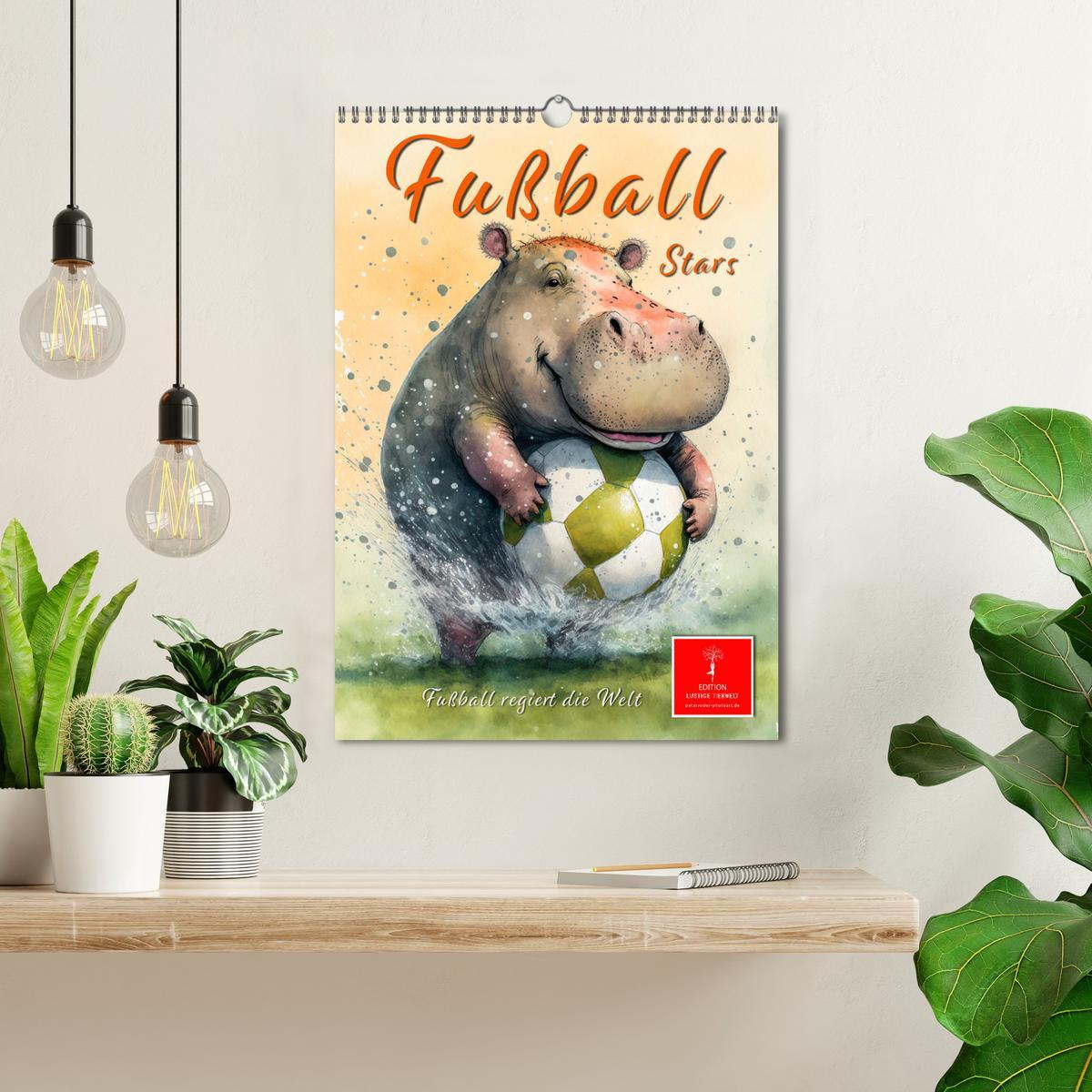 Bild: 9783435885305 | Fußball Stars - Fußball regiert die Welt (Wandkalender 2025 DIN A3...