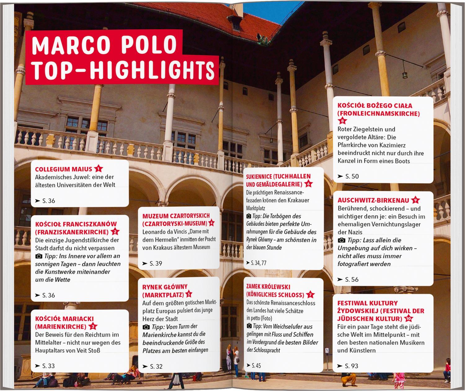 Bild: 9783829735698 | MARCO POLO Reiseführer Krakau | Joanna Tumielewicz | Taschenbuch