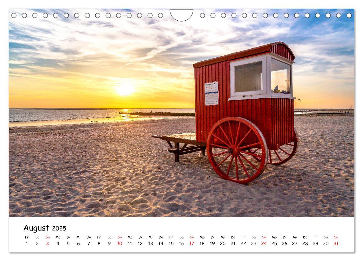 Bild: 9783435492992 | Borkum, bezaubernde Nordseeinsel (Wandkalender 2025 DIN A4 quer),...