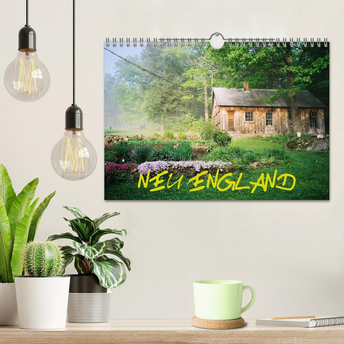 Bild: 9783435765102 | Neu England (Wandkalender 2025 DIN A4 quer), CALVENDO Monatskalender