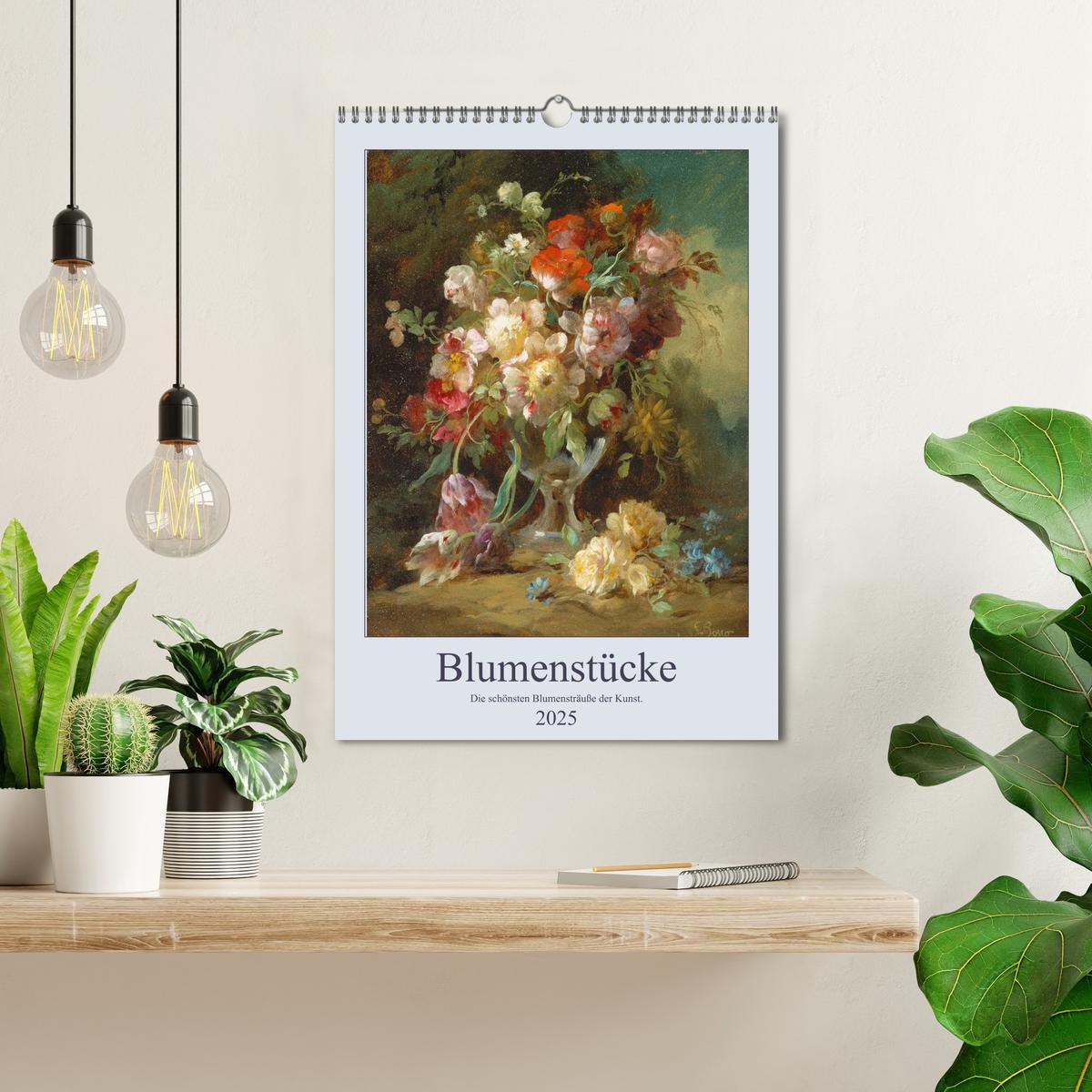 Bild: 9783435979660 | Blumenstücke 2025 (Wandkalender 2025 DIN A3 hoch), CALVENDO...