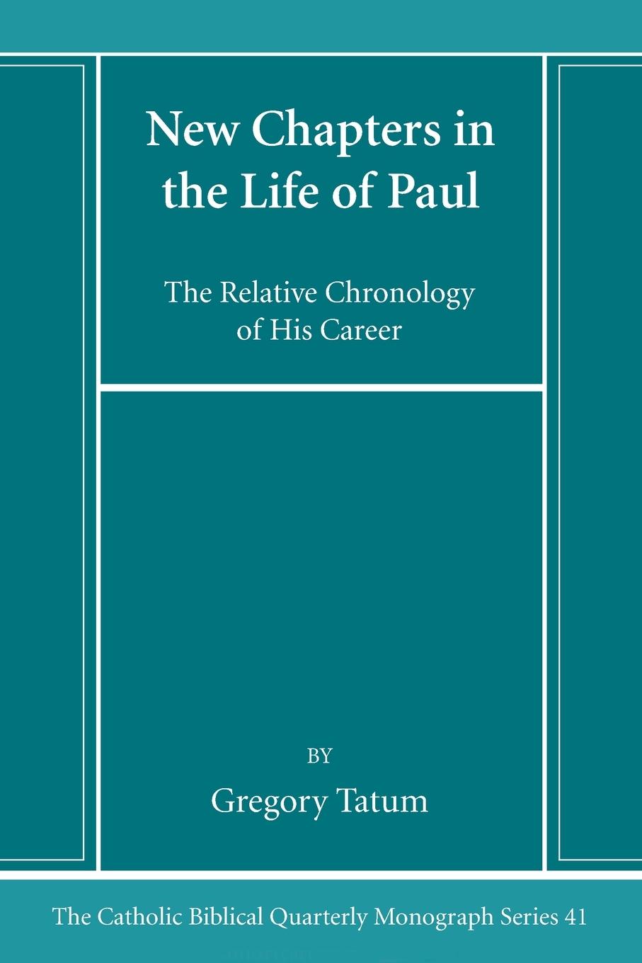 Cover: 9781666787030 | New Chapters in the Life of Paul | Gregory Tatum | Taschenbuch | 2023