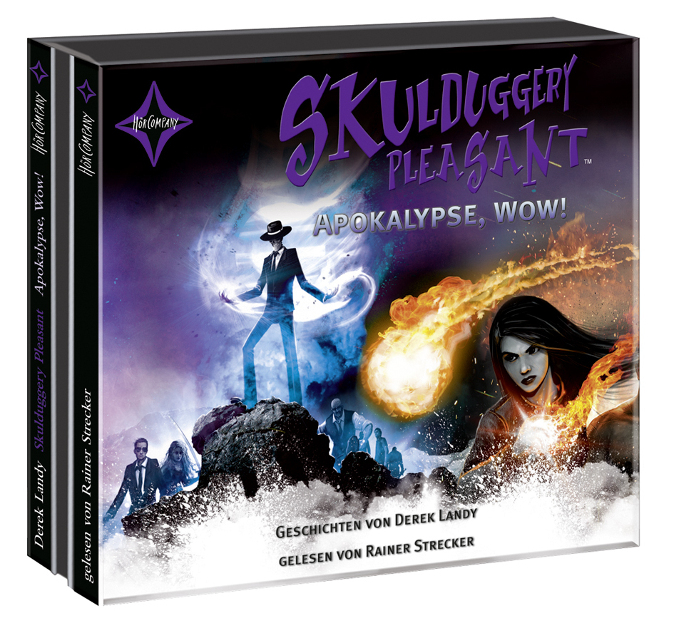 Cover: 9783942587952 | Skulduggery Pleasant - Apokalypse, Wow!, 3 Audio-CDs | Derek Landy