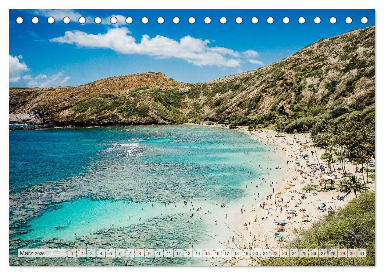 Bild: 9783435216963 | Aloha Hawaii (Tischkalender 2025 DIN A5 quer), CALVENDO Monatskalender