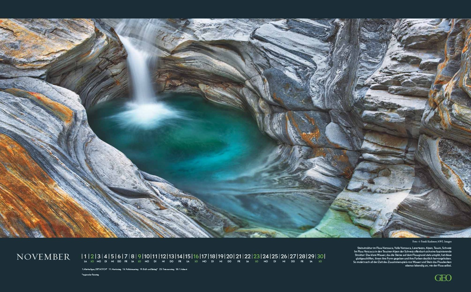 Bild: 4002725988720 | GEO - Augenblicke in der Natur Wandkalender 2025 - Faszinierender...