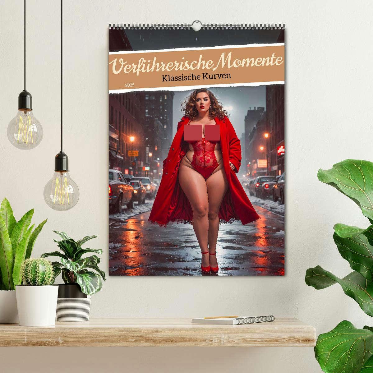 Bild: 9783457202326 | Verführerische Momente - Klassische Kurven (Wandkalender 2025 DIN...