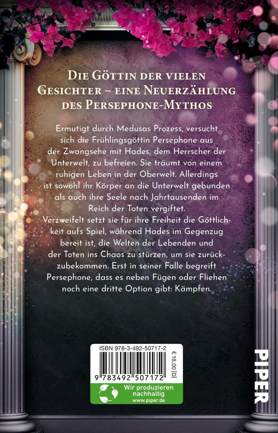 Rückseite: 9783492507172 | Persephone: Verdammt mächtig | Lucia Herbst | Taschenbuch | 400 S.