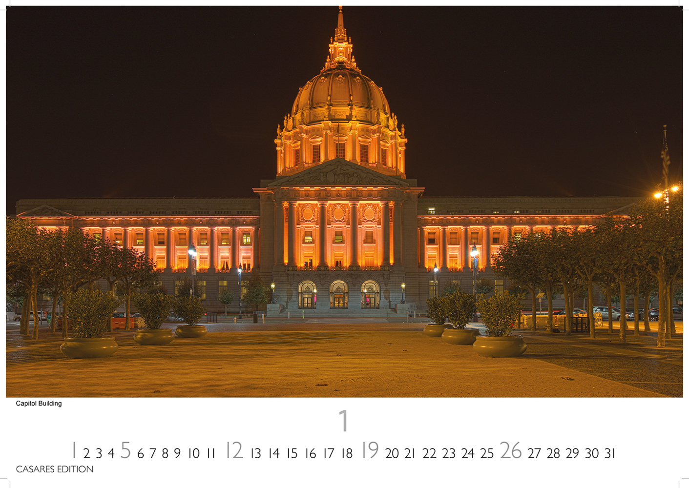 Bild: 9781835242742 | San Francisco 2025 L 35x50cm | Kalender | 14 S. | Deutsch | 2025