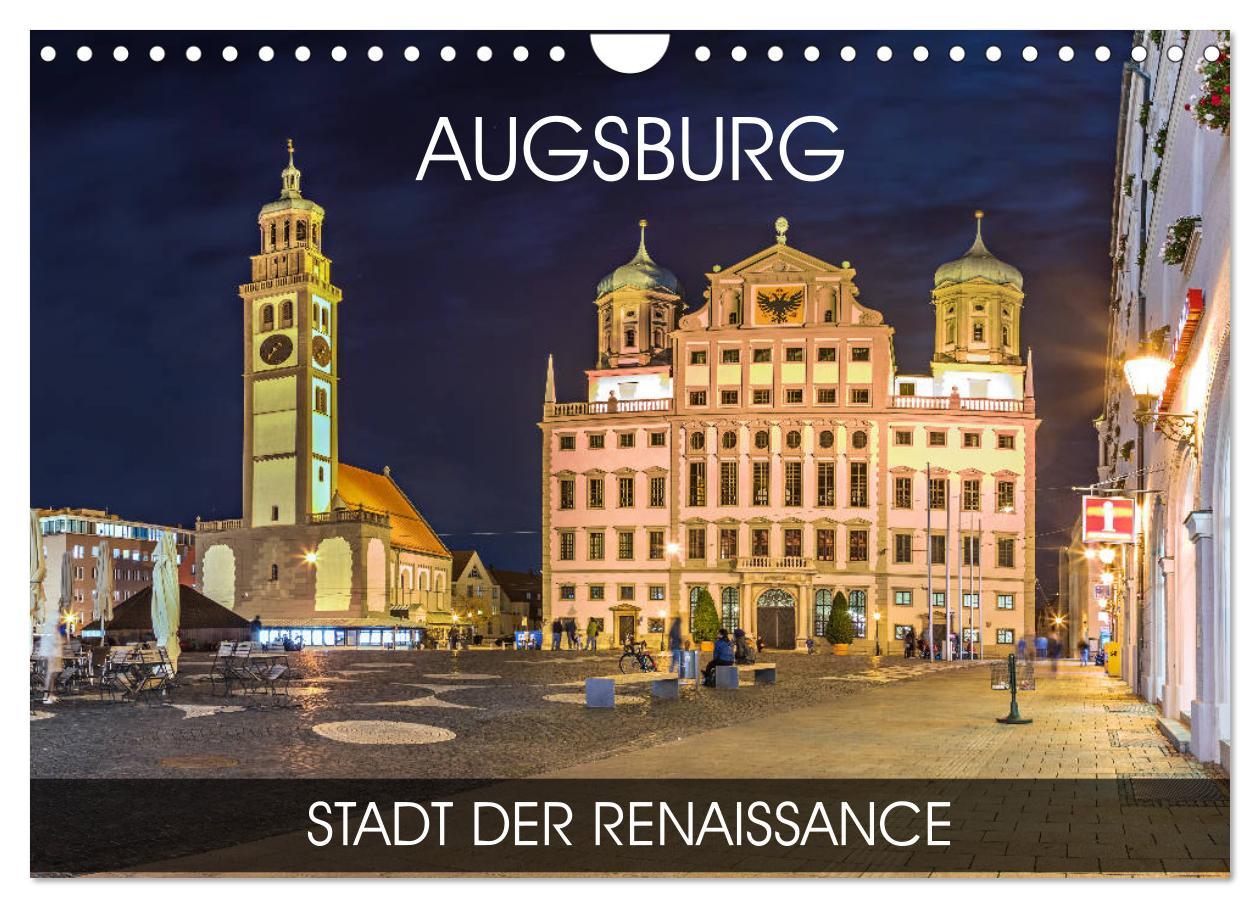 Cover: 9783435239764 | Augsburg - Stadt der Renaissance (Wandkalender 2025 DIN A4 quer),...