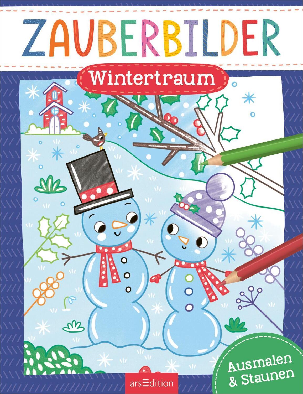 Bild: 9783845853512 | Zauberbilder - Wintertraum | Ausmalen &amp; Staunen | Taschenbuch | 48 S.