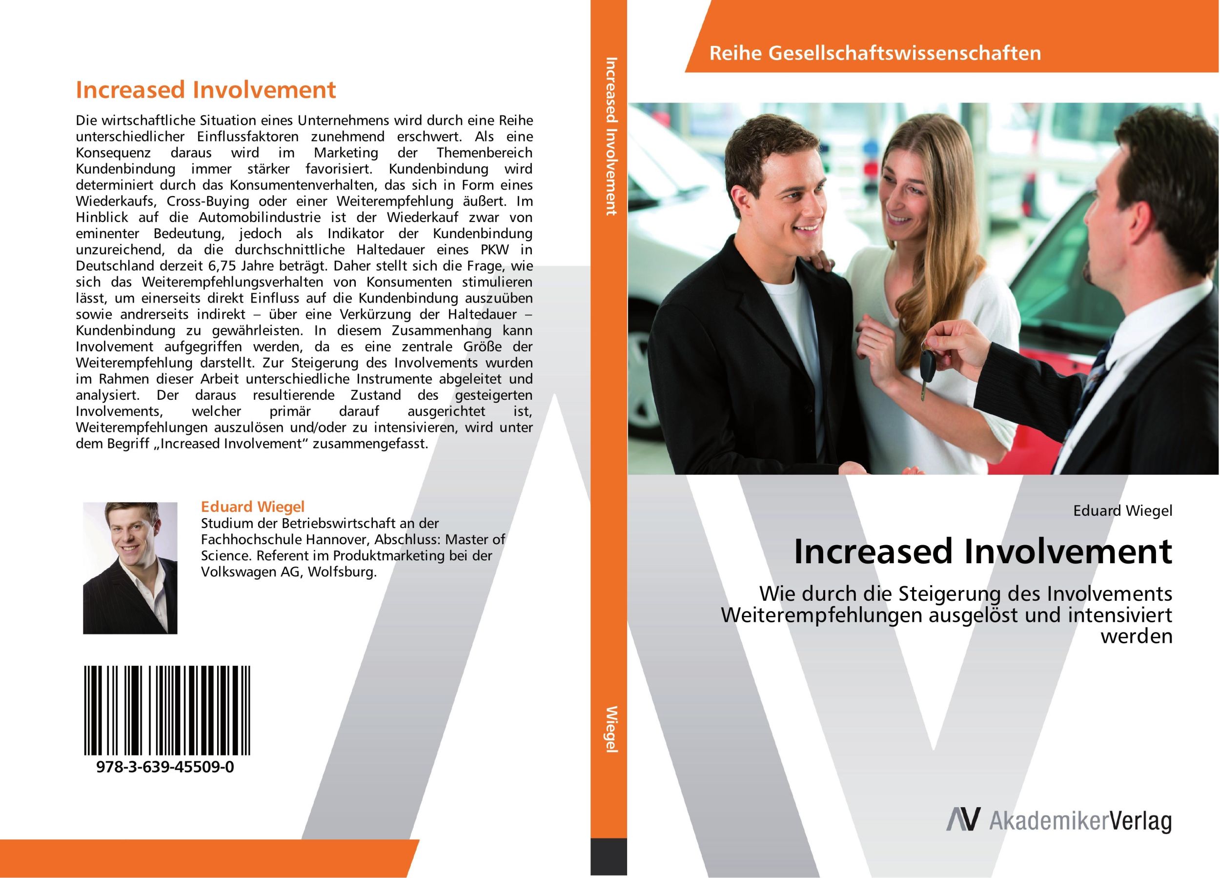 Cover: 9783639455090 | Increased Involvement | Eduard Wiegel | Taschenbuch | Paperback | 2012