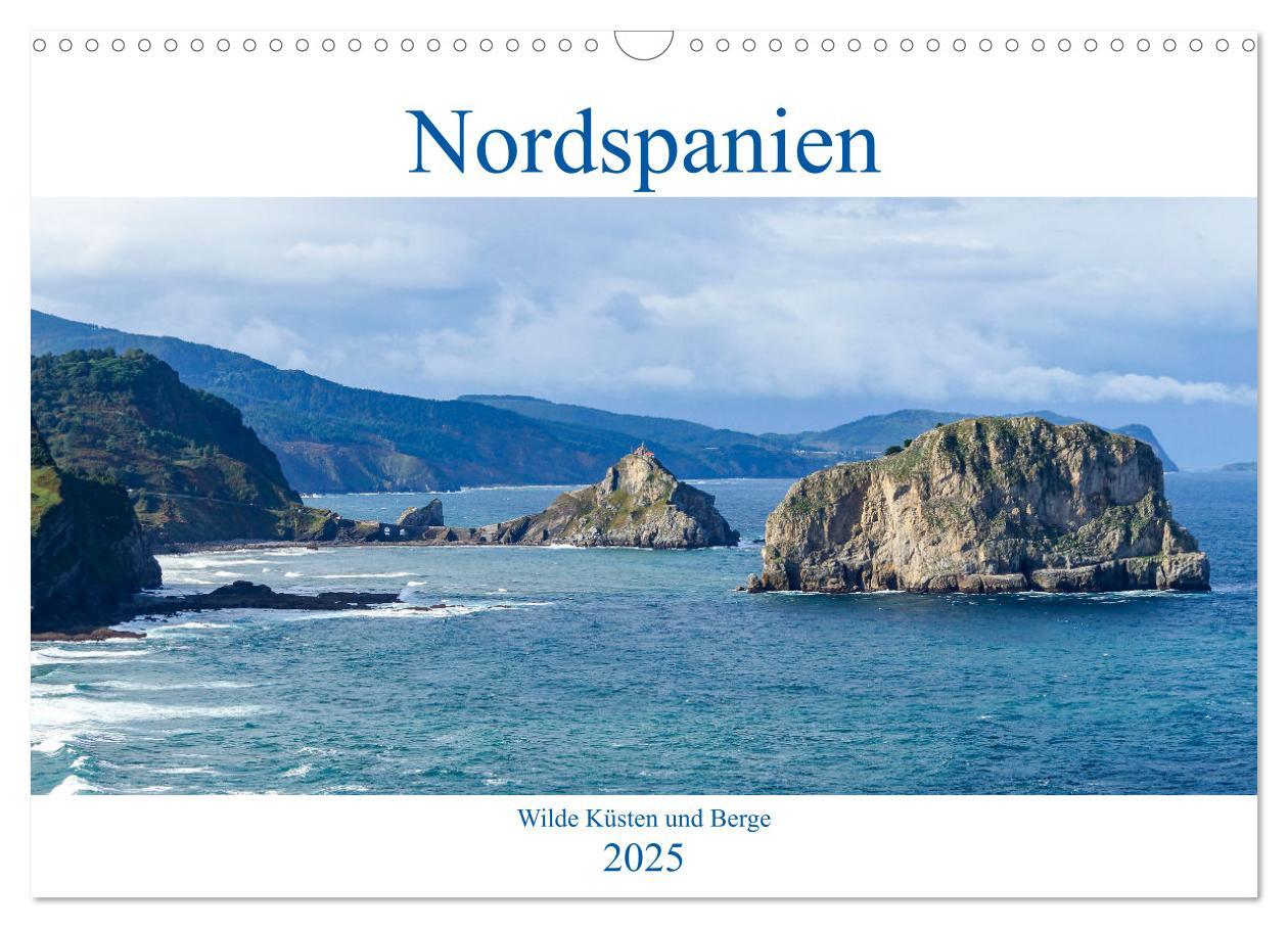 Cover: 9783435095131 | Nordspanien - Wilde Küsten und Berge (Wandkalender 2025 DIN A3...