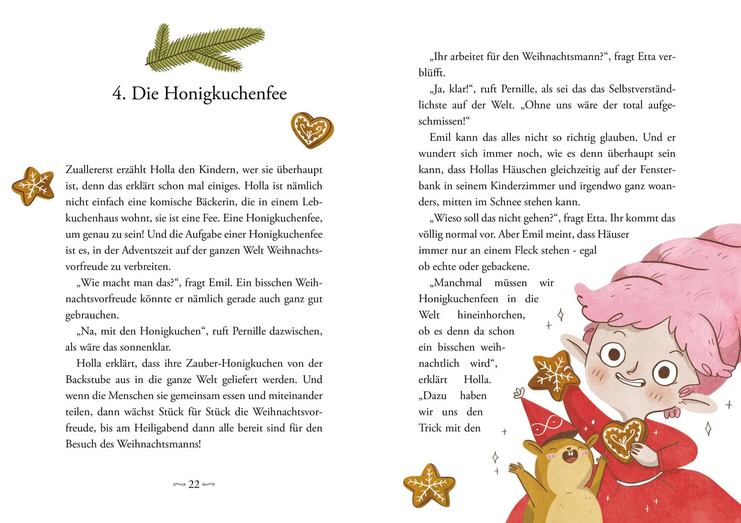 Bild: 9783734828287 | Holla Honigkuchenfee | Eine Vorlesegeschichte in 24 Kapiteln | Buch