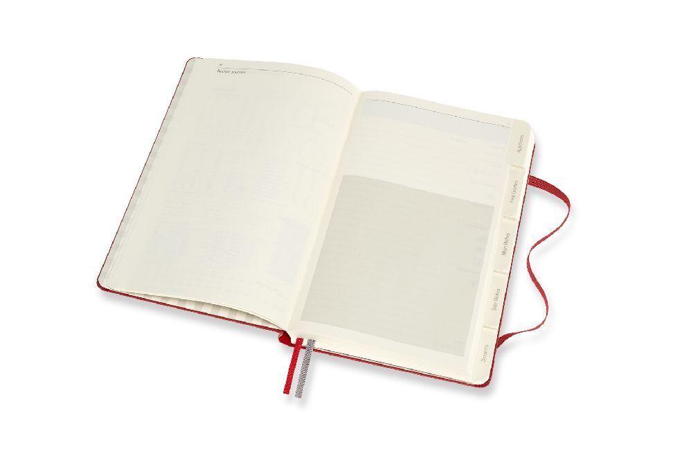 Bild: 8058647620213 | Moleskine Passion Journal Large/A5, Rezept, Hard Cover, Rot | Buch