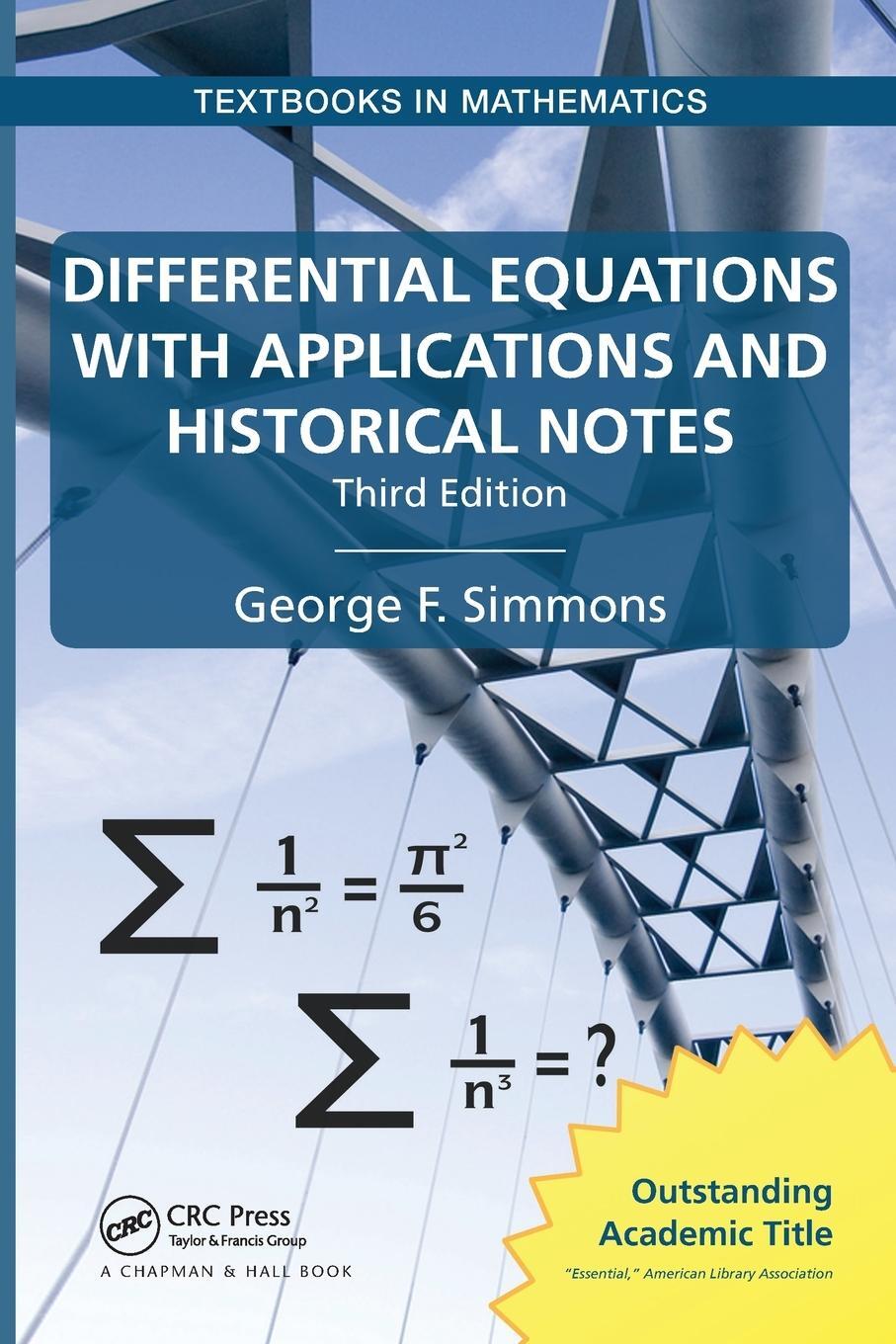 Cover: 9781032477145 | Differential Equations with Applications and Historical Notes | Buch