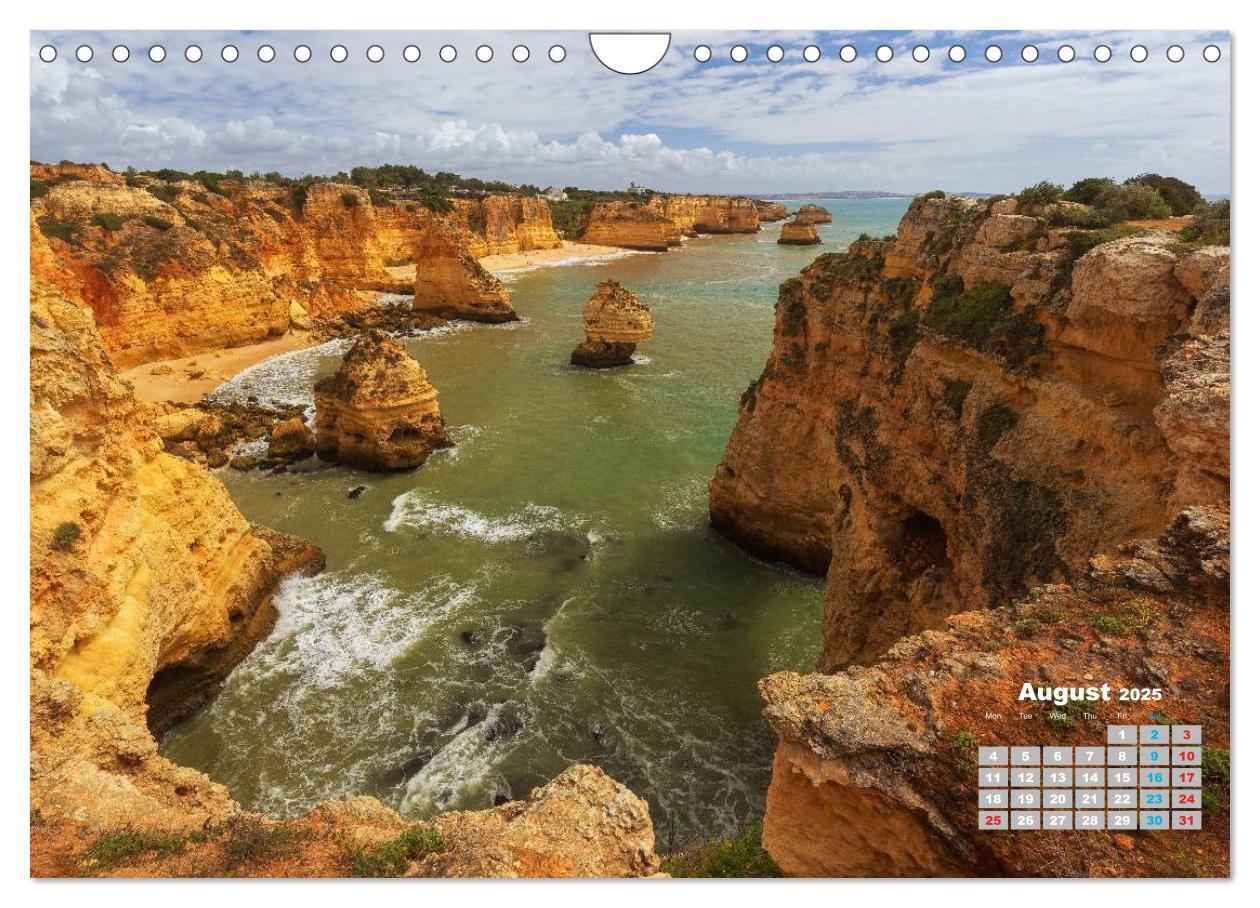 Bild: 9781325951383 | ALGARVE Portugals red coast (Wall Calendar 2025 DIN A4 landscape),...