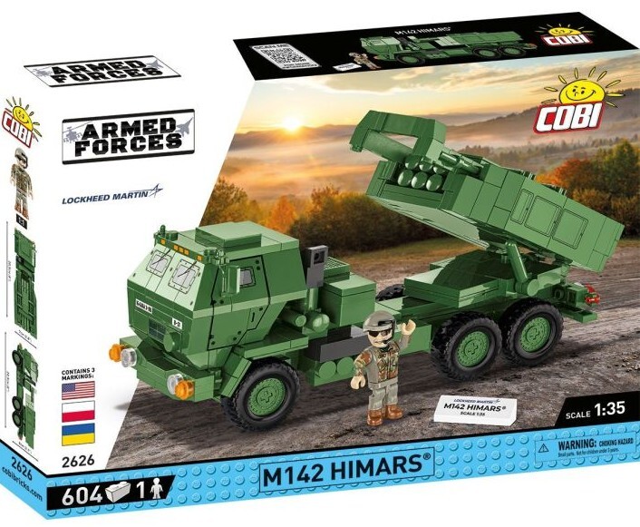 Cover: 5902251026264 | COBI Armed Forces 2626 - M142 Himars, Militärlastwagen, Bausatz...