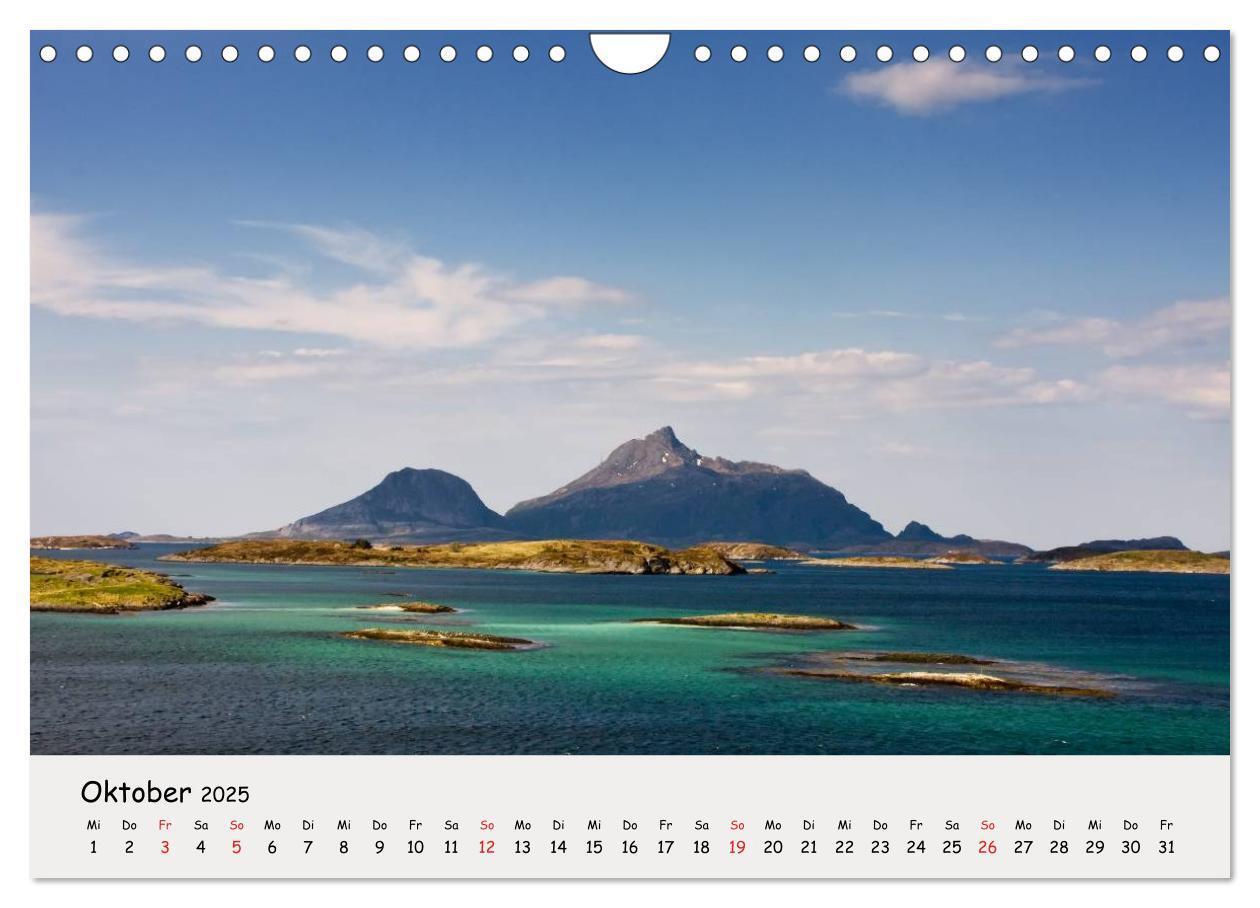 Bild: 9783435791927 | Auf dem Weg zum Nordkap (Wandkalender 2025 DIN A4 quer), CALVENDO...