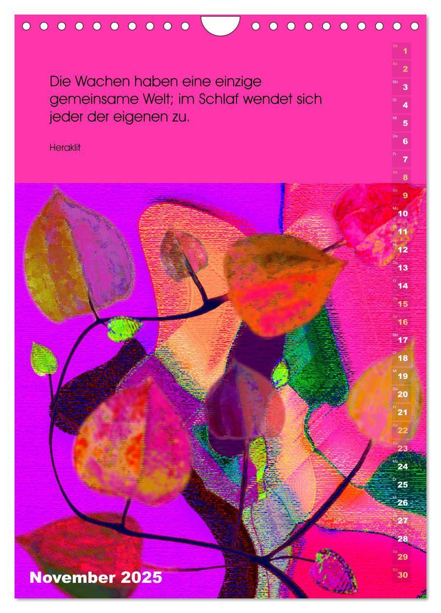 Bild: 9783435966233 | Philosophische Inspirationen Wandkalender 2025 (Wandkalender 2025...