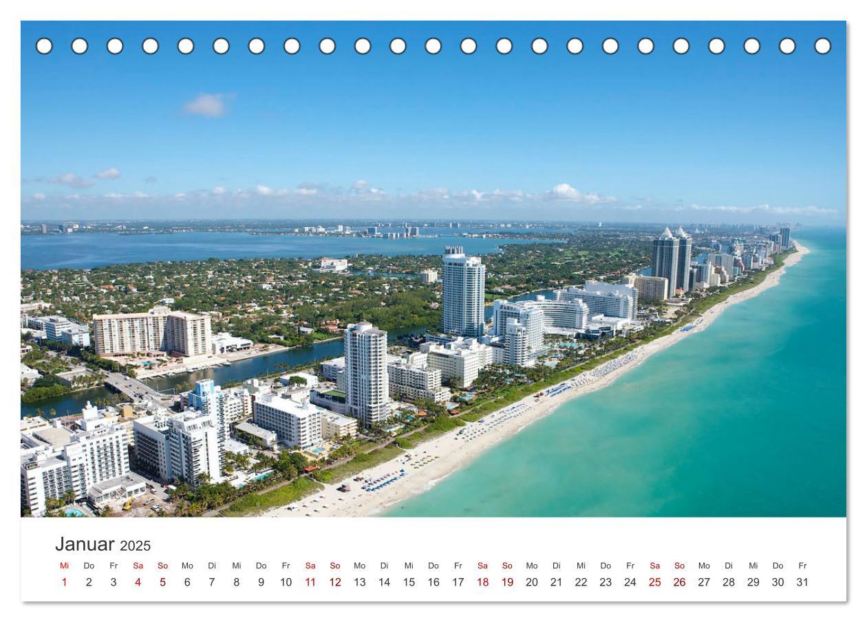 Bild: 9783435006410 | Miami - Gateway to the Americas (Tischkalender 2025 DIN A5 quer),...