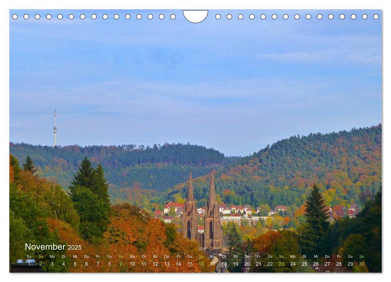 Bild: 9783435483365 | Marburg 2025 (Wandkalender 2025 DIN A4 quer), CALVENDO Monatskalender