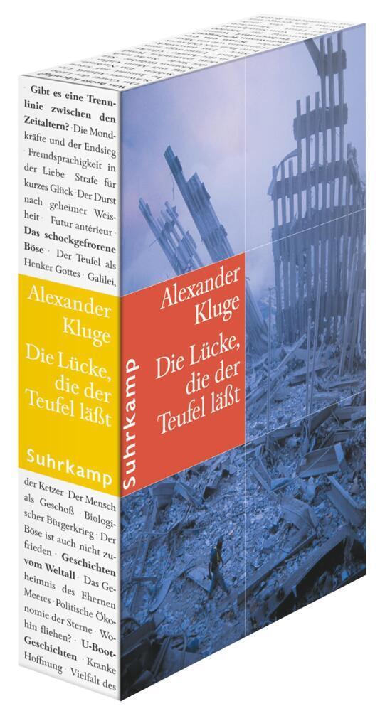 Cover: 9783518414880 | Die Lücke, die der Teufel läßt | Im Umfeld des neuen Jahrhunderts