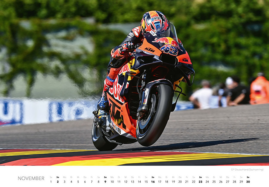 Bild: 9783966648271 | Motorrad Grand Prix Kalender 2025 | Karl Fritz Glänzel | Kalender