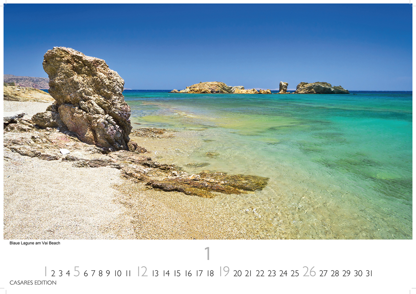 Bild: 9781835240786 | Kreta 2025 L 35x50cm | Kalender | 14 S. | Deutsch | 2025