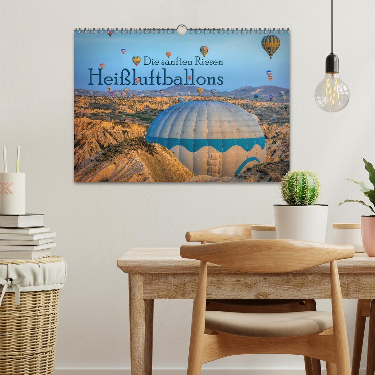 Bild: 9783435681525 | Heißluftballons Die sanften Riesen (Wandkalender 2025 DIN A3 quer),...